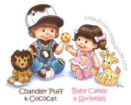 Chandler Puff & Baby Cakes