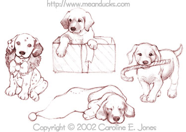 Puppy Sketches